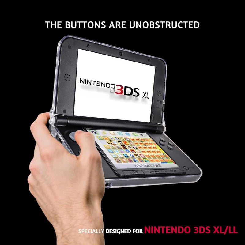 Gimtsui Store غطاء واقي صلب شفاف مناسب لجهاز نينتندو 3DS XL/LL - Image 4